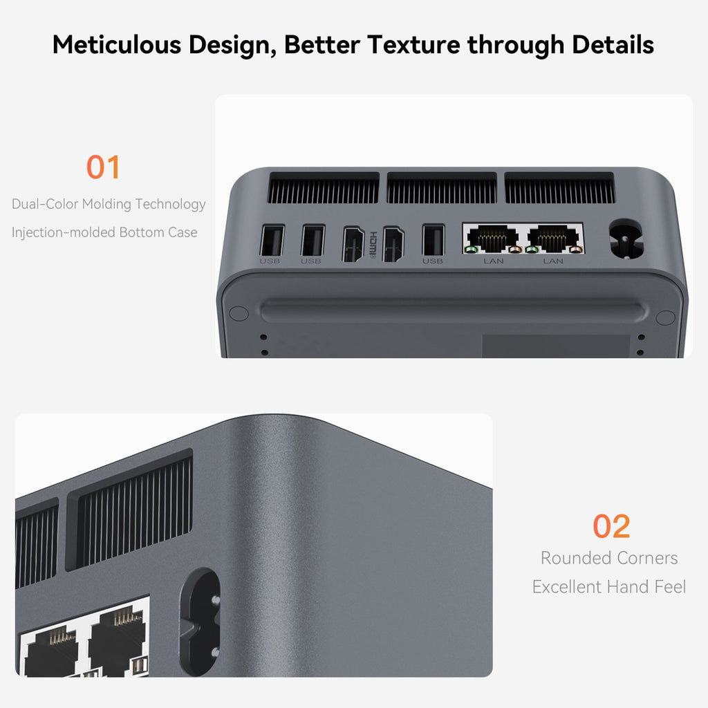 Beelink EQR7 AMD Ryzen™ 7 7735HS/7735U