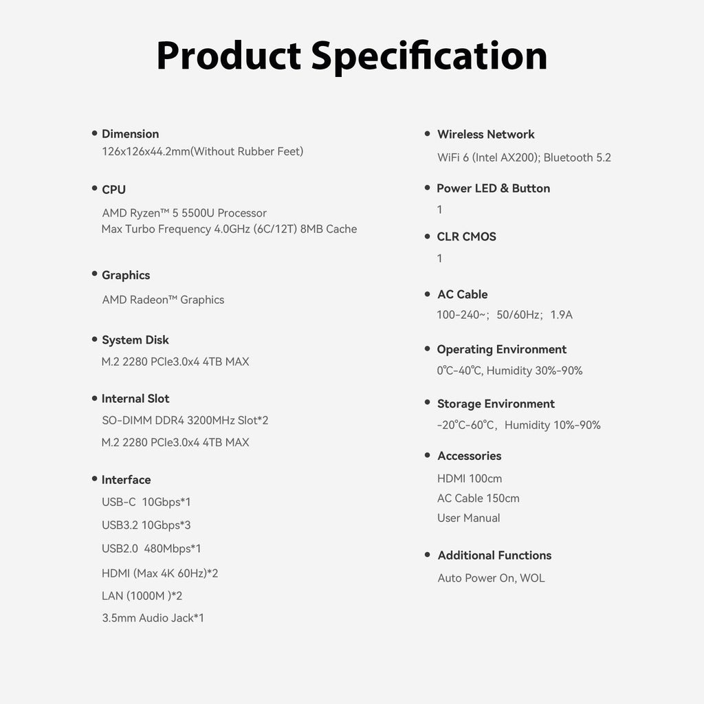 Beelink EQR5 AMD Ryzen™ 5 5500U - Image 20