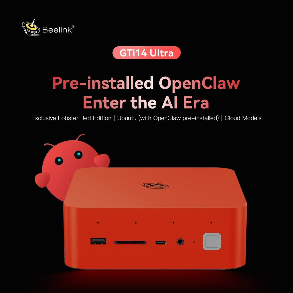Beelink GTi14 Ultra AI PC Intel® Core™ Ultra 9 185H (OpenClaw Pre-Installed)