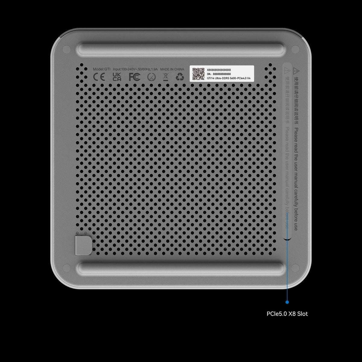 Beelink GTi14 Ultra AI PC Intel® Core™ Ultra 9 185H (OpenClaw Pre-Installed)