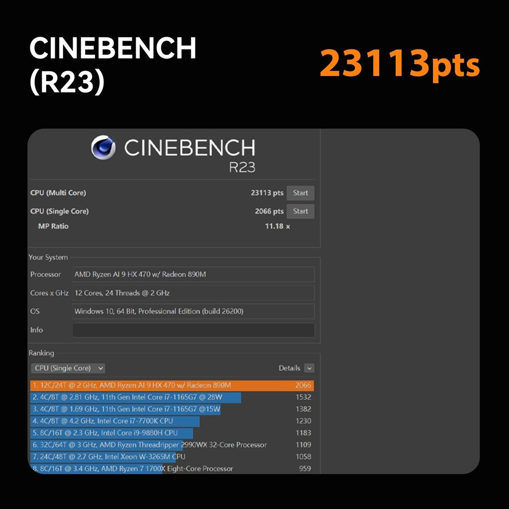 Beelink SER10 MAX AMD Pro Ryzen™ AI 9 HX 470 (OpenClaw & Local LLM Pre-installed)
