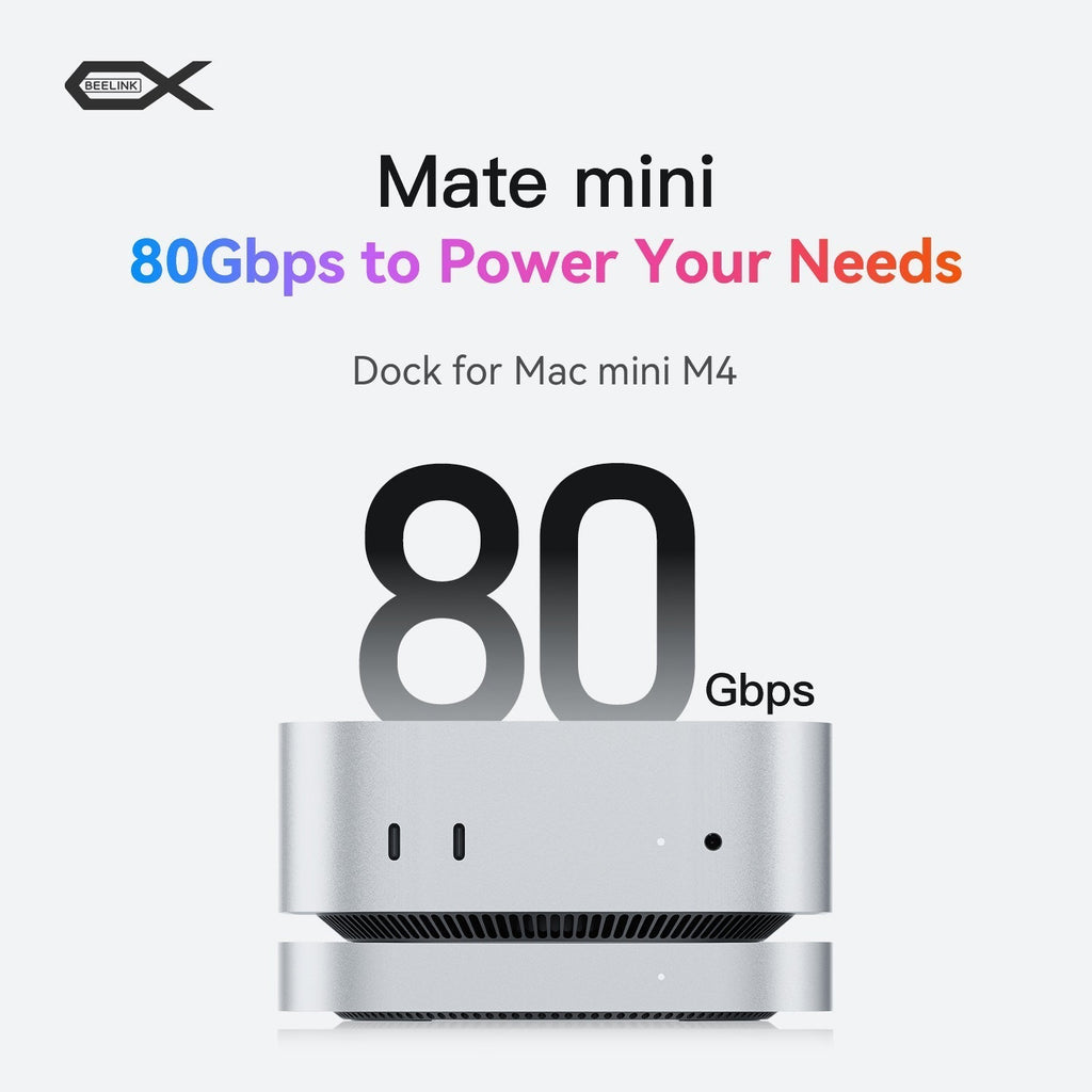 Beelink EX Mate mini 80Gbps Dock for Mac mini M4